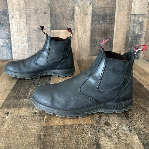 Redback Soft Toe Black Slip On Work Boots Mens US 11 - Picture 11 of 12